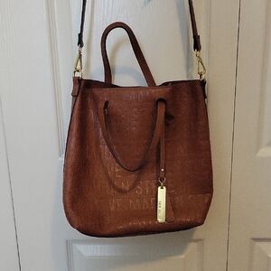 Steve Madden | Stylish Brown Tote Bag